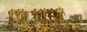 John Singer Sargent (RA), Gassed, 1919. Imperial War Museum